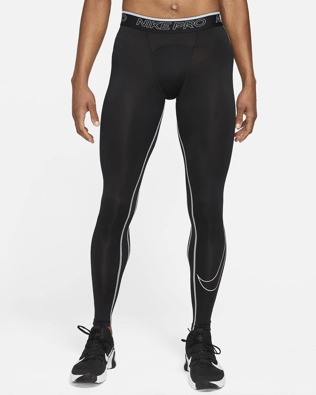 

Термобелье брюки мужское Nike Pro Dri-FIT DD1913-011 Черный L