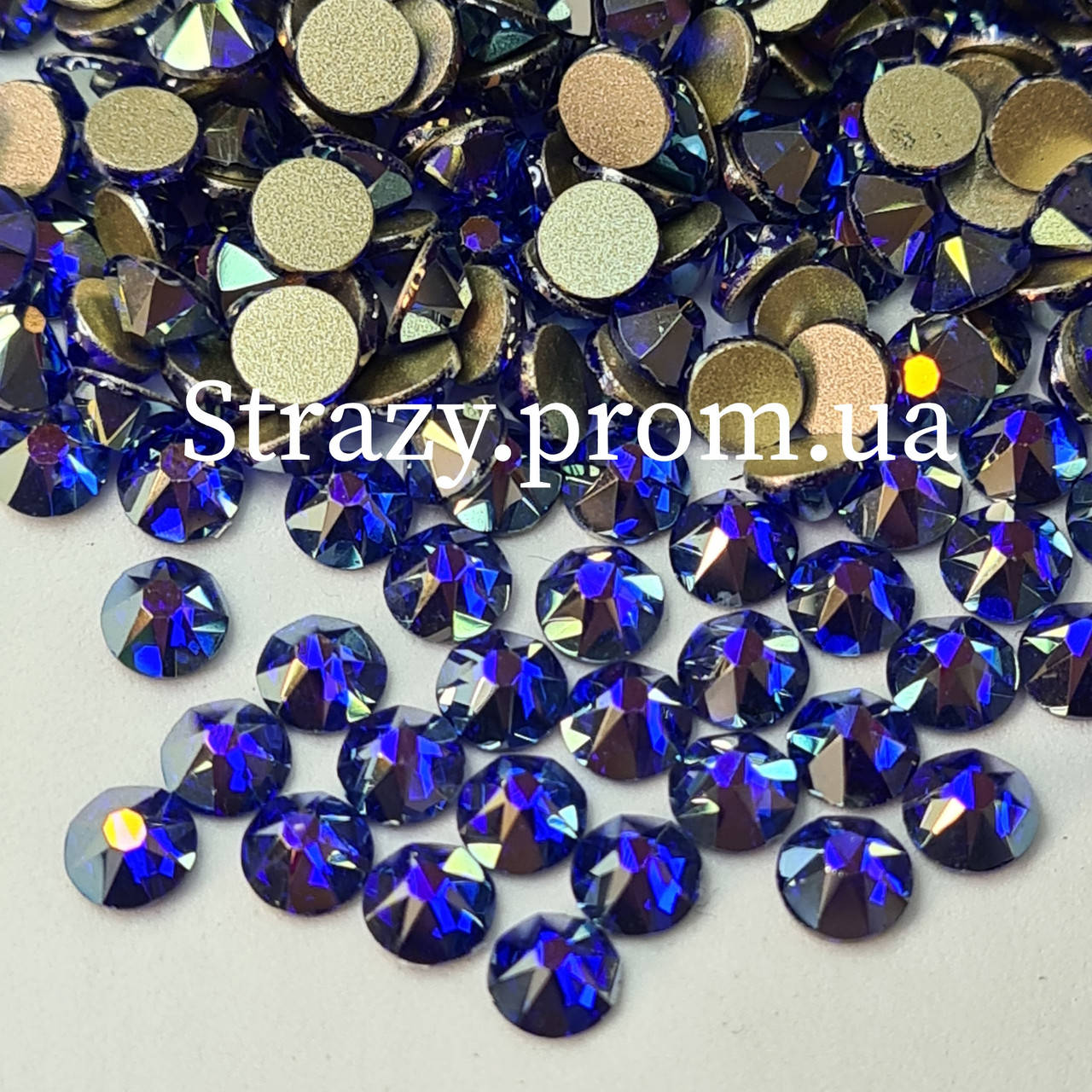 

Стразы ss20 Cobalt AB, Xirius, NEW, 16 граней, 100шт. (5,0мм)
