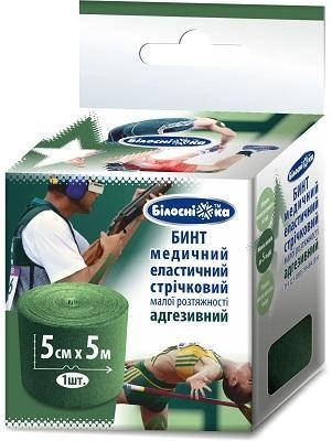 

Кинезио тейп "Білосніжка", 5см*5м зеленый