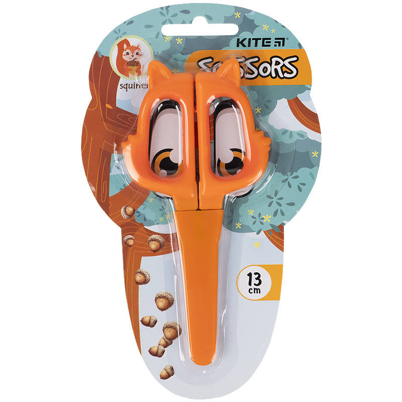 

Ножницы детские в футляре 13 см Kite Squirrel K21-017-02, 48258