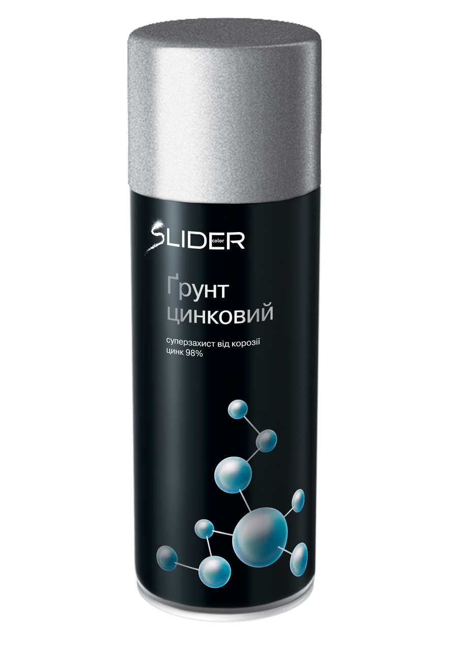

Грунт цинковый 3в1 Slider Color 400мл, Серый