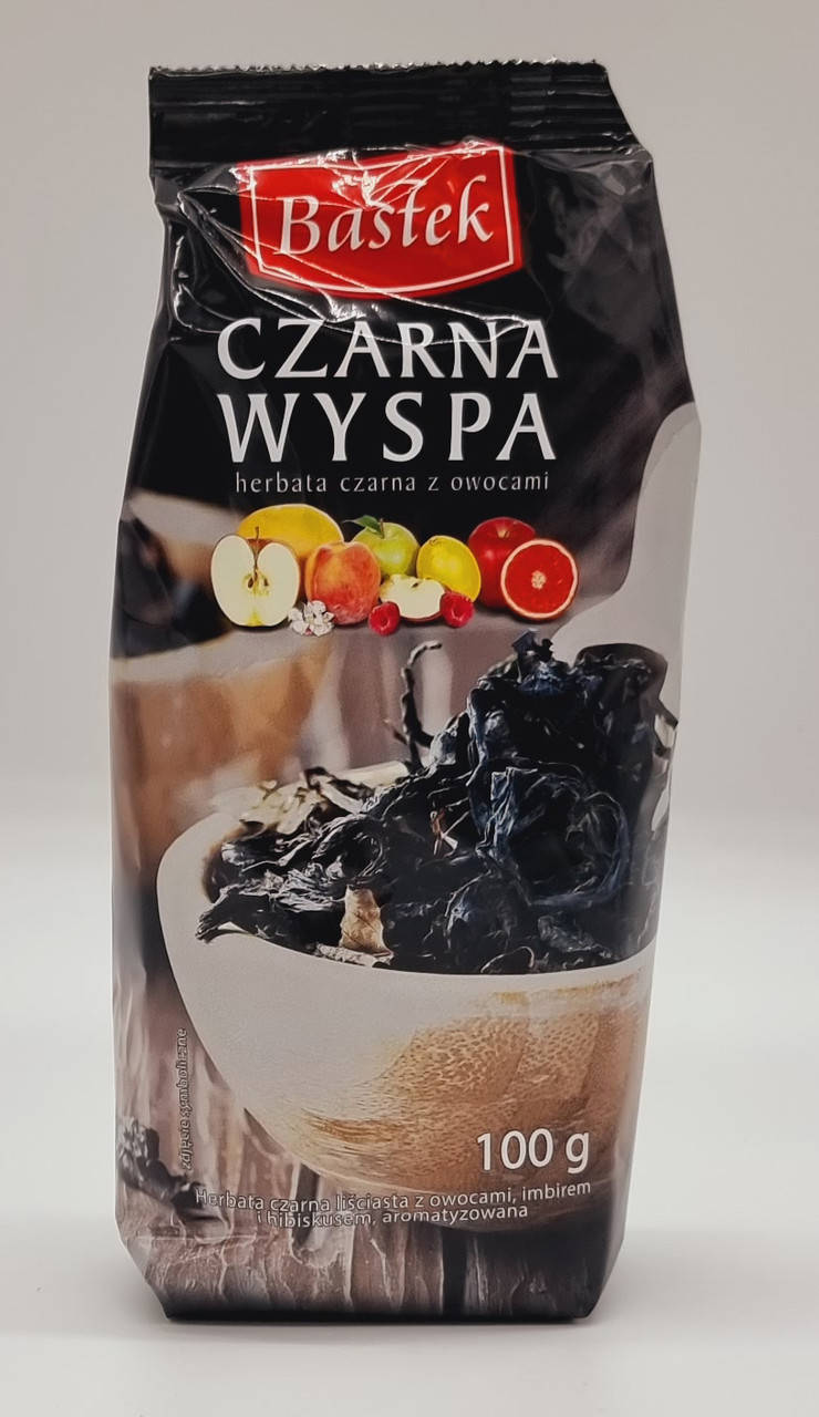 

Чай "Bastek" Czarna Wyspa Черный Остров 100 г – (черный чай с кусочками фруктов и соцветиями)