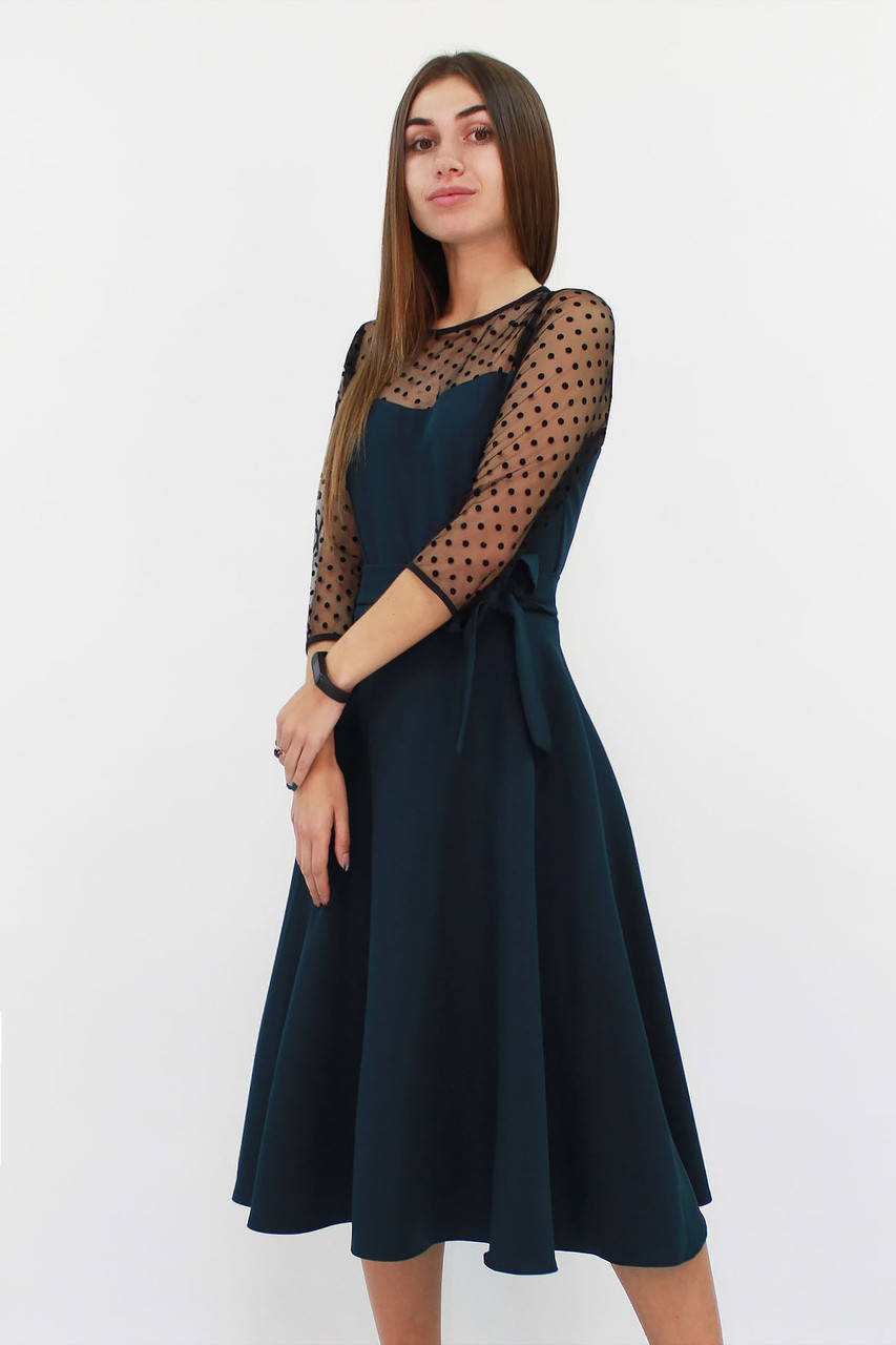 

Вечернее женское платье Blade, темно-зеленый S