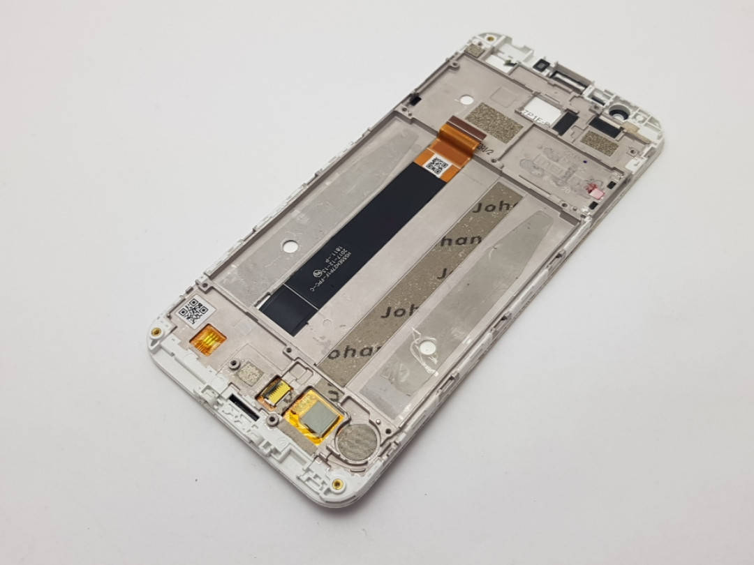 

Дисплей Meizu M8c модуль белый Сервисный оригинал с разборки