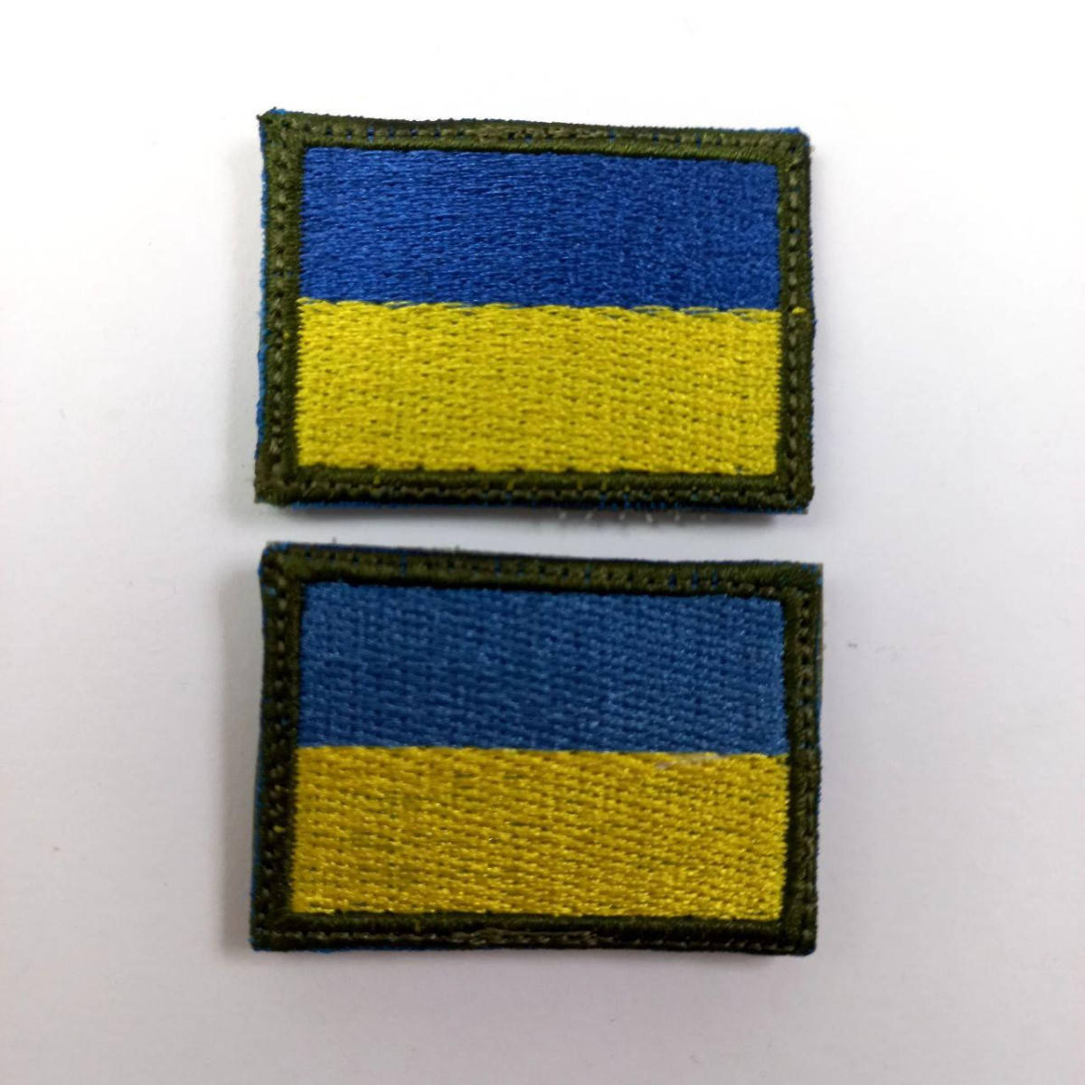 

Шеврон на липучках Флаг ВСУ (ЗСУ) 20221815 6678 3х4 см