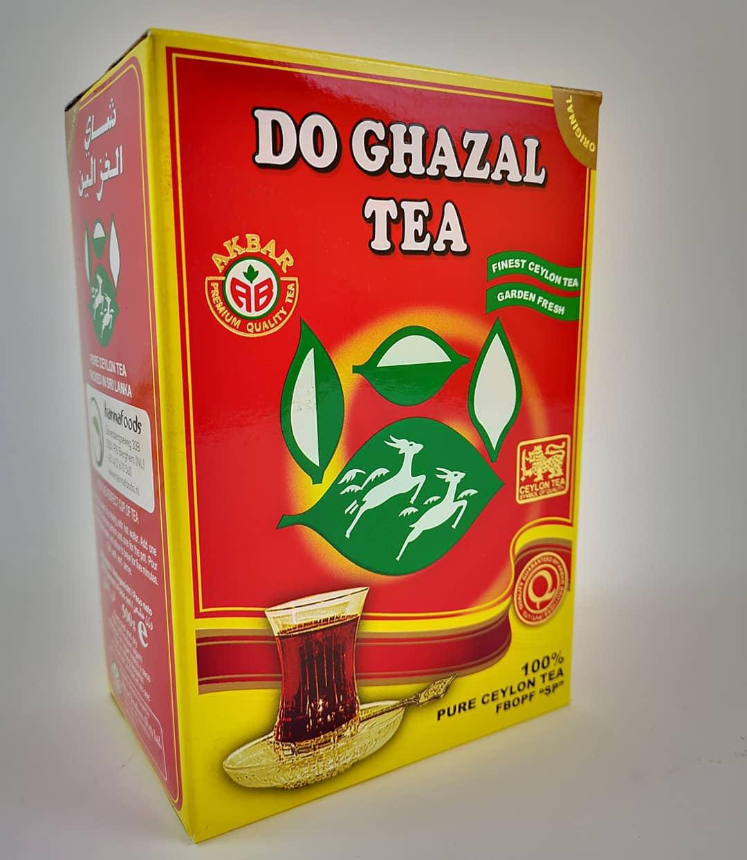 

Чай чорний "Akbar" Do Ghazal Pure Ceylon Tea 500г 1/24