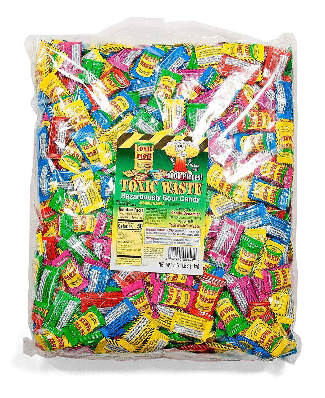 

TOXIC WASTE SOUR CANDY MIX 3 KG