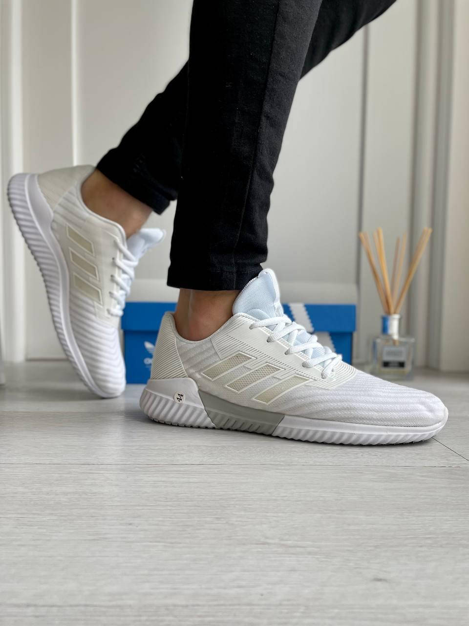 

Кроссовки мужские Adidas Clima, белые, текстиль/сетка 44-28 см, Белый
