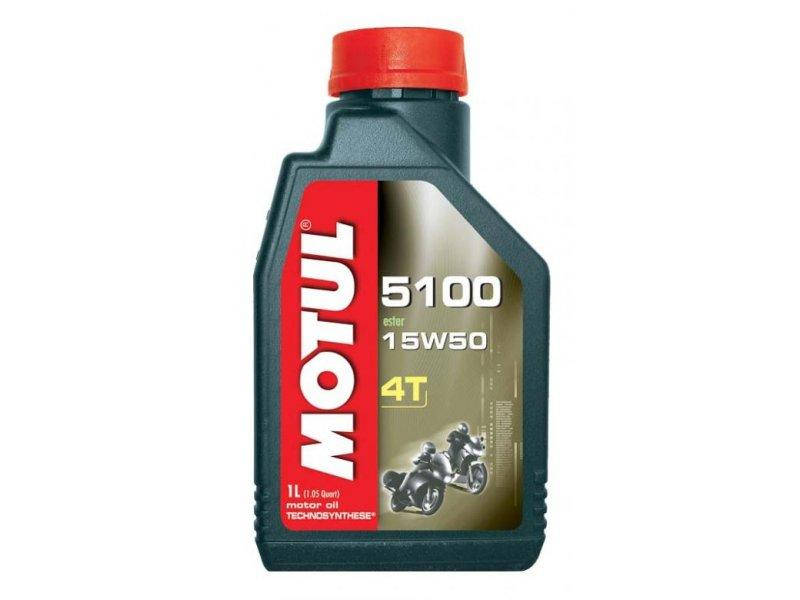 

MOTUL МАСЛО ДЛЯ ДВИГАТЕЛЯ 5100 4T ESTER 15W50 1 Л./MU102779