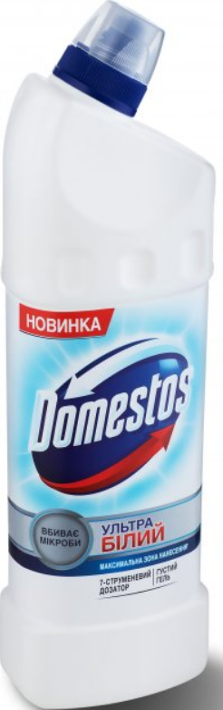 

Средство для чистки унитаза Domestos Ультра Белый 1 л
