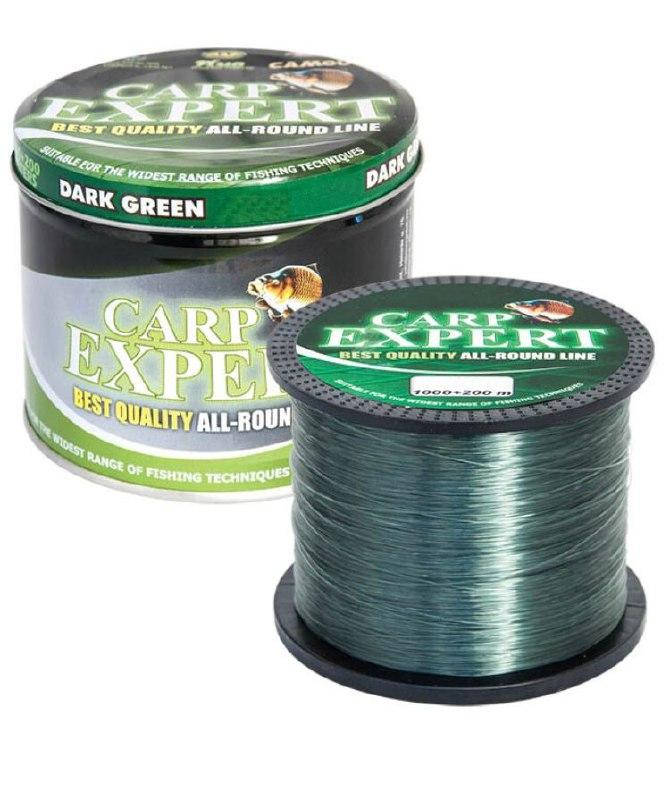 

Волосінь Carp Expert Dark Green 1200 м 0.27 мм 9.8 кг, Темно-зеленый