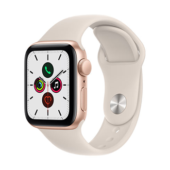 

Apple Watch SE GPS 40mm Gold Aluminum Case w. Starlight S. Band (MKQ03)