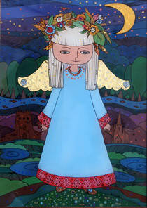 

Открытка "Волинський янгол"