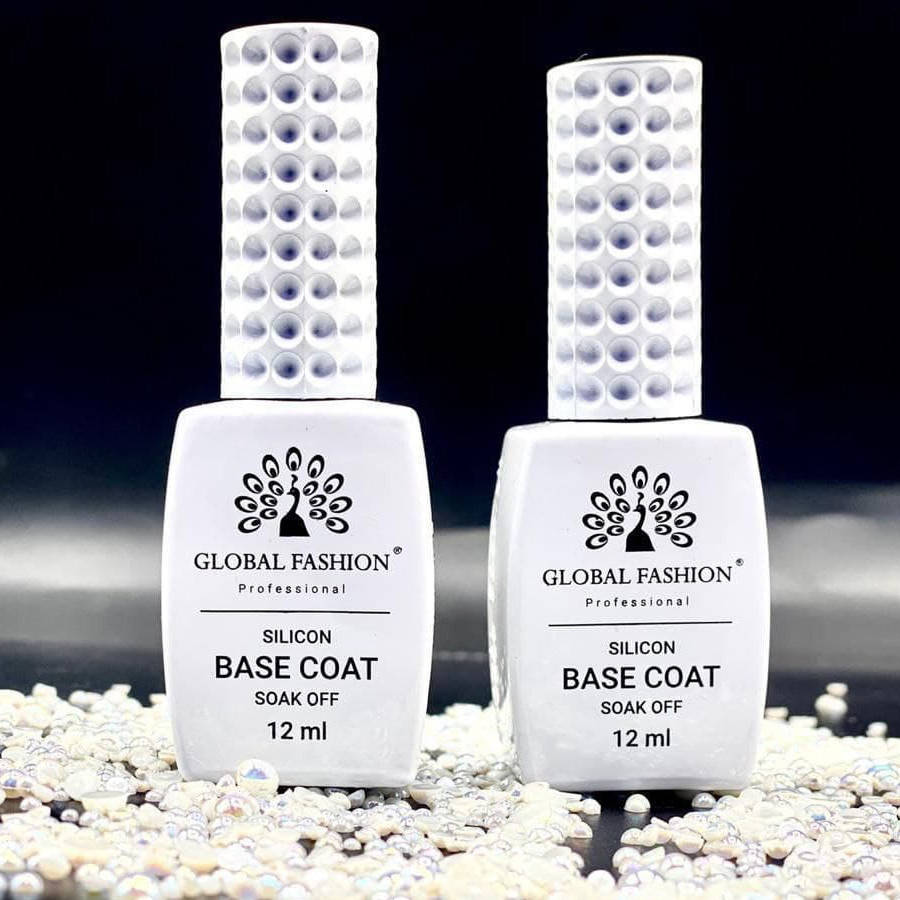 

База Global Fashion SILICON base coat soak off 12 мл