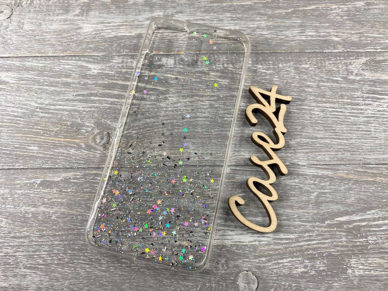 

TPU чехол Star Glitter для Realme C11 прозрачный