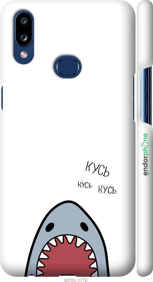 

Чехол на Samsung Galaxy A10s A107F Акула "4870c-1776-56402", Белый