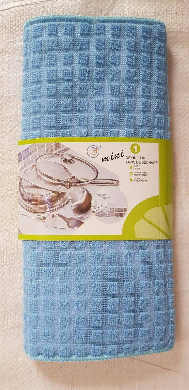 

Коврик полотенце для сушки посуды 30х40, Разные цвета