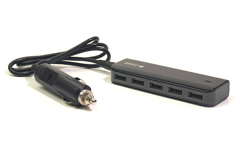 

Автомобильное зарядное устройство PowerPlant UB-860 5xUSB: 12-24V, 7.2A