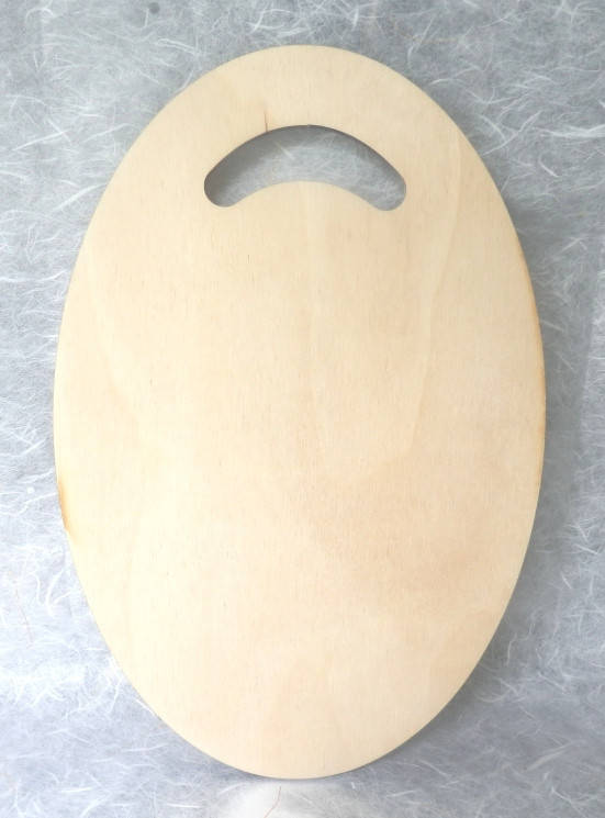 

Дощечка декоративная Овал, 20х30см