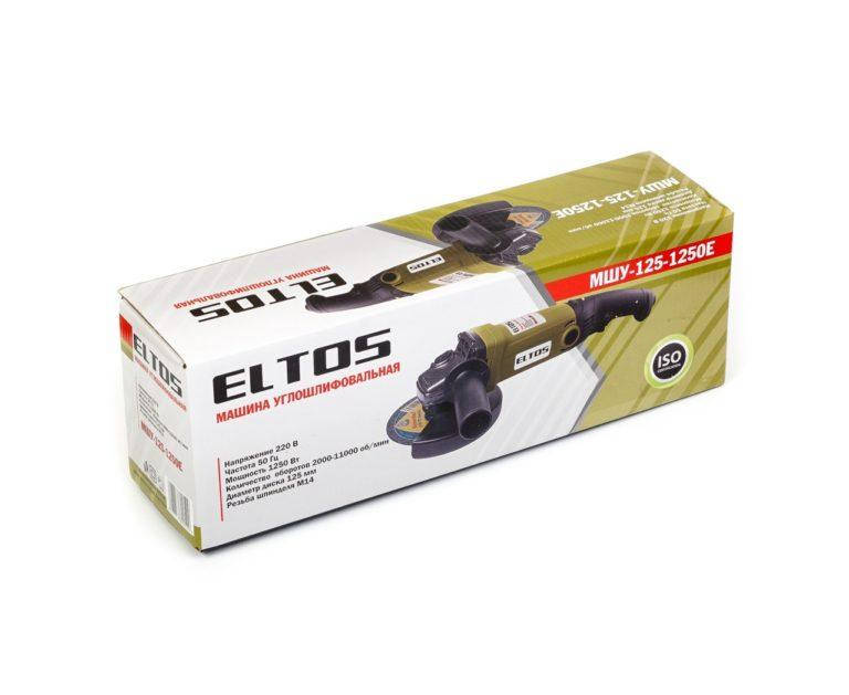 

Болгарка Eltos МШУ 125-1250Е с регулировкой оборотов