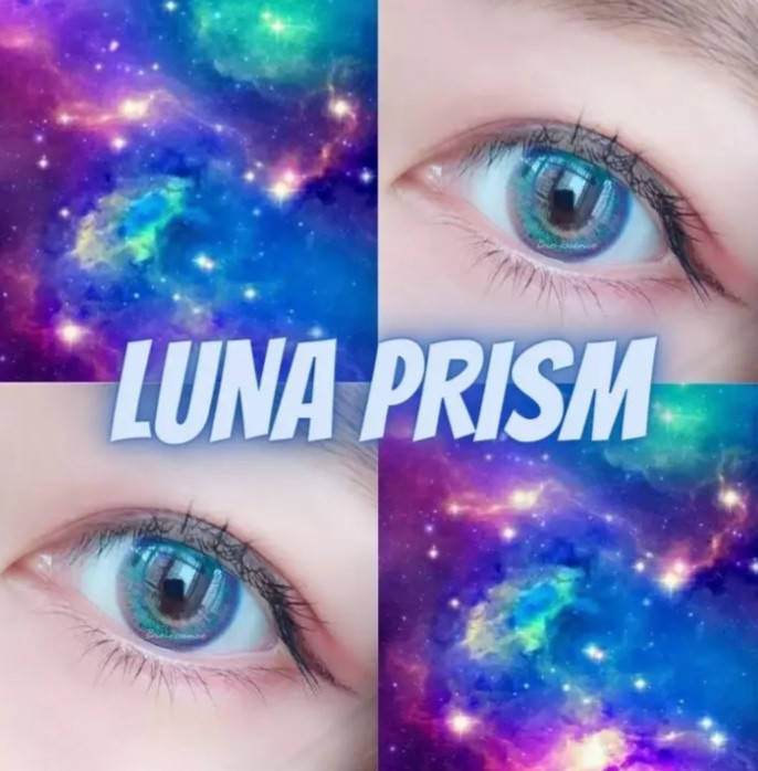 

Цветные линзы для глаз Лунная призма + контейнер для хранения в подарок