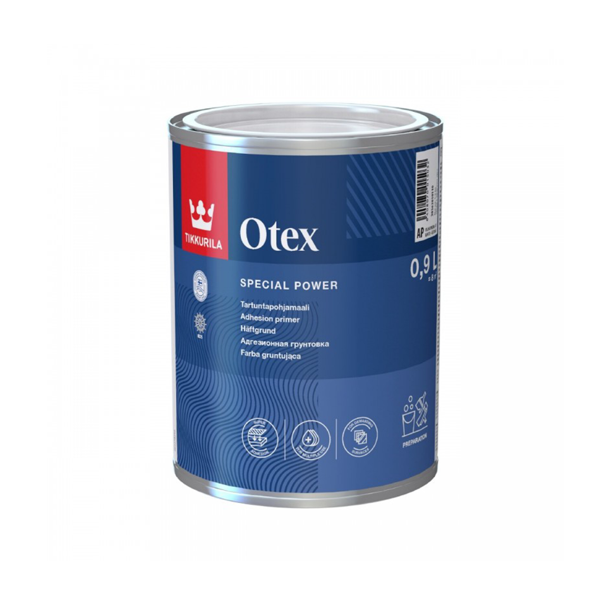 

Грунтовка адгезионная Tikkurila Otex белый матовый 0.9л