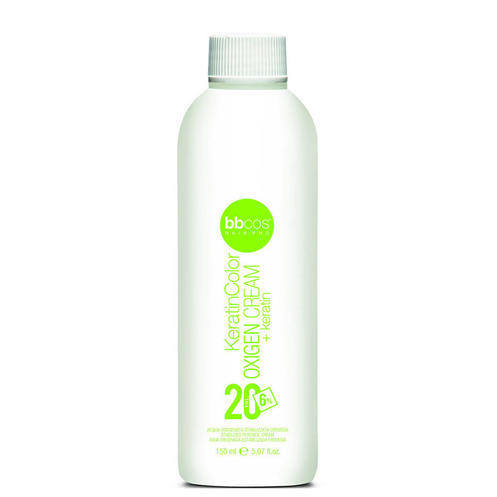 

Окислитель кремообразный 6% BBcos Keratin Color Oxigen Cream 20 Vol, 150 мл