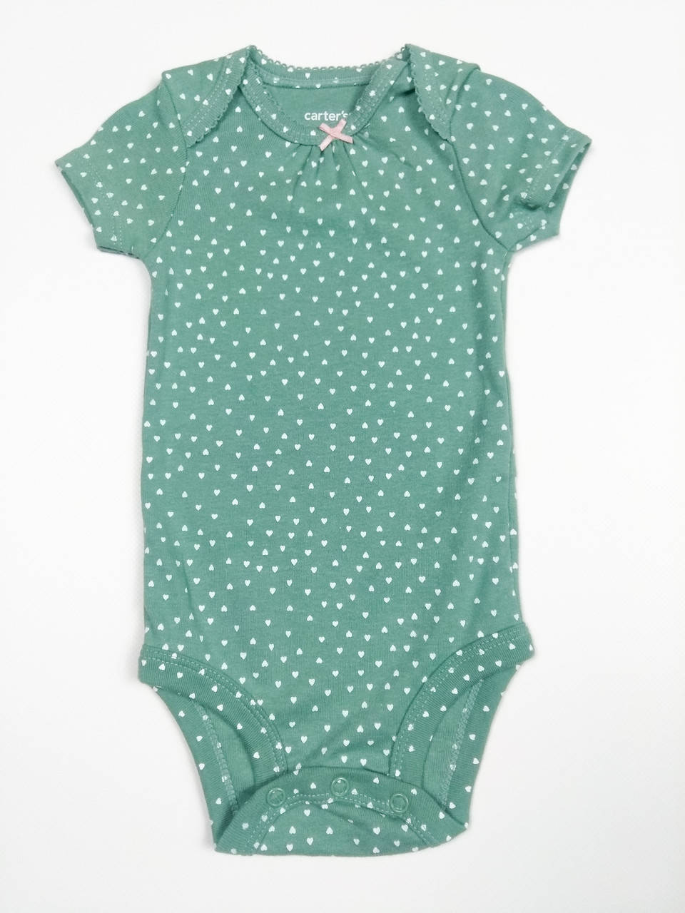 

Бодик с коротким рукавом для девочки Картерс, 3м (55-61см)