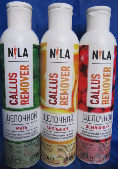 

ЩЕЛОЧНОЙ ПИЛИНГ(КАЛУС) ДЛЯ ПЕДИКЮРА NILA REMOVER 250 ML