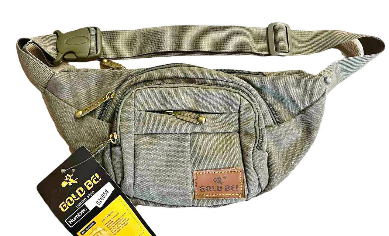 

Сумка-бананка тактическая,армейская, поясная , цвет хаки (32*16*5 см) GZ665#