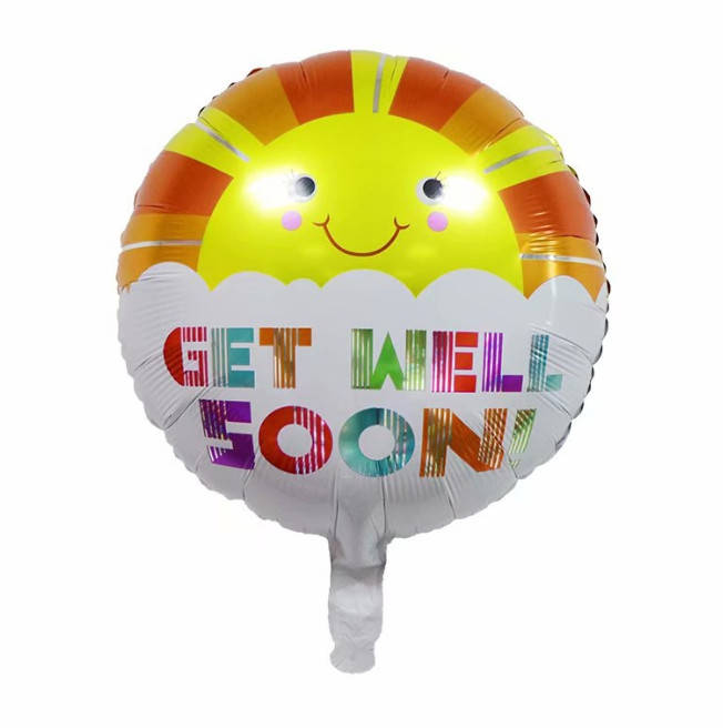 

Воздушный шар Get well soon солнышко (Китай), Разные цвета