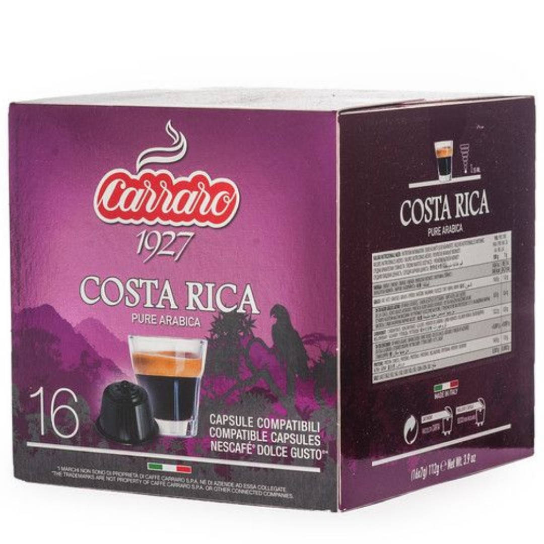 

Кофе в капсулах Dolce Gusto Costa Rica 16 cap. Carraro caffe S.p.A.Italia.