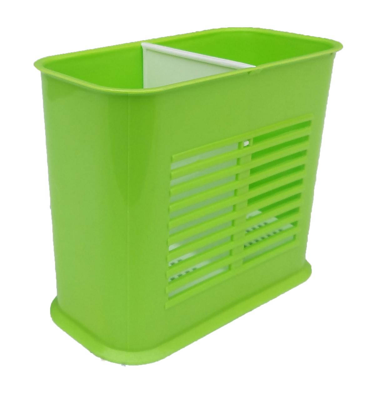 

Сушка для столовых приборов пластиковая на 2 секции "ПолимерАгро", Зелёный