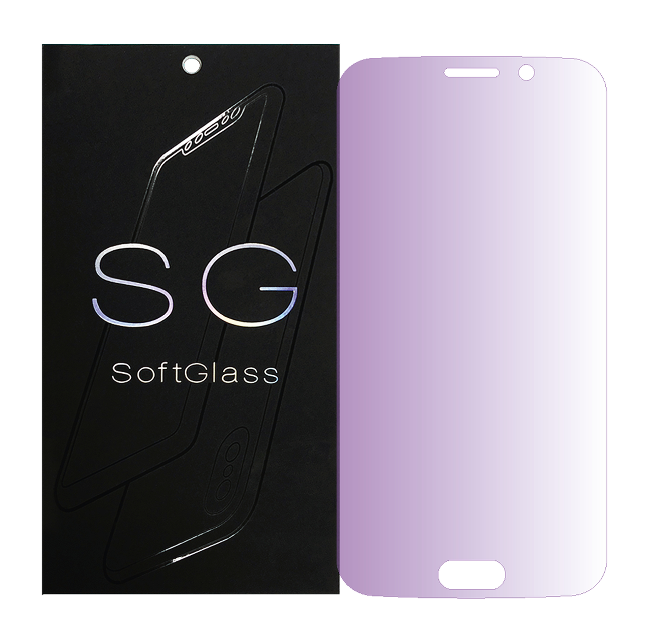 

Пленка Samsung S6 Edge Plus G928 на Экран полиуретановая SoftGlass, Прозрачный