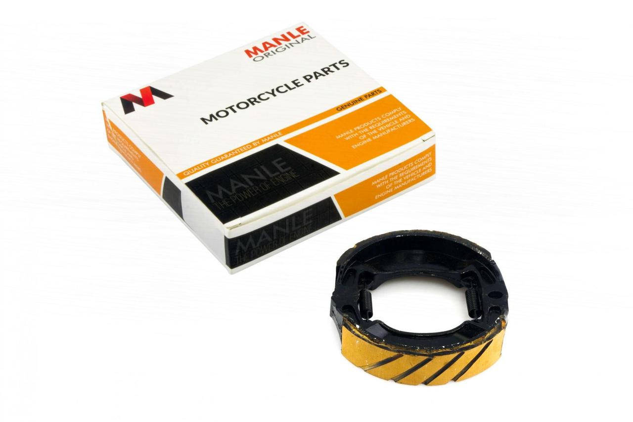 

Колодки тормозные (барабан) 4T на Китайский скутер 50-150 (10/12 колесо) MANLE mod B