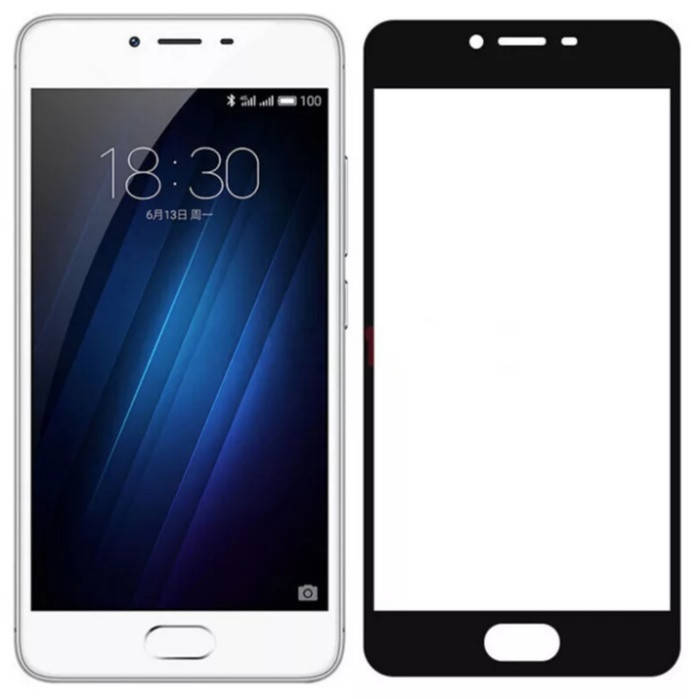 

Загартоване захисне скло на Meizu M3S Чорне