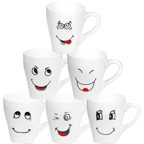 

Чашка Емоція 260мл, Белый