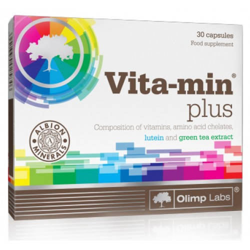 

Витамины и минералы Olimp Vita-min Plus, 30 капсул