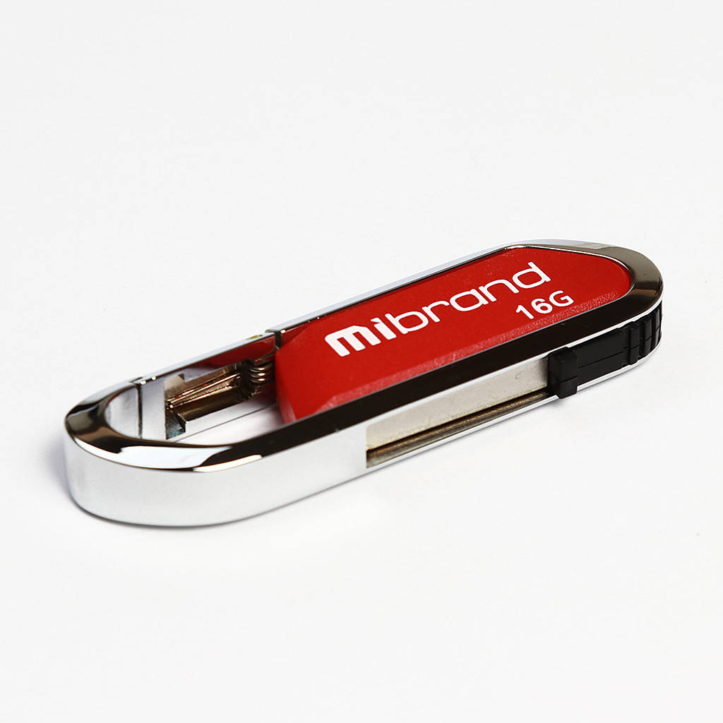 

USB Флешка (Флэш-накопитель) 2.0 Mibrand Aligator 16 GB Красный (MI2.0/AL16U7DR)
