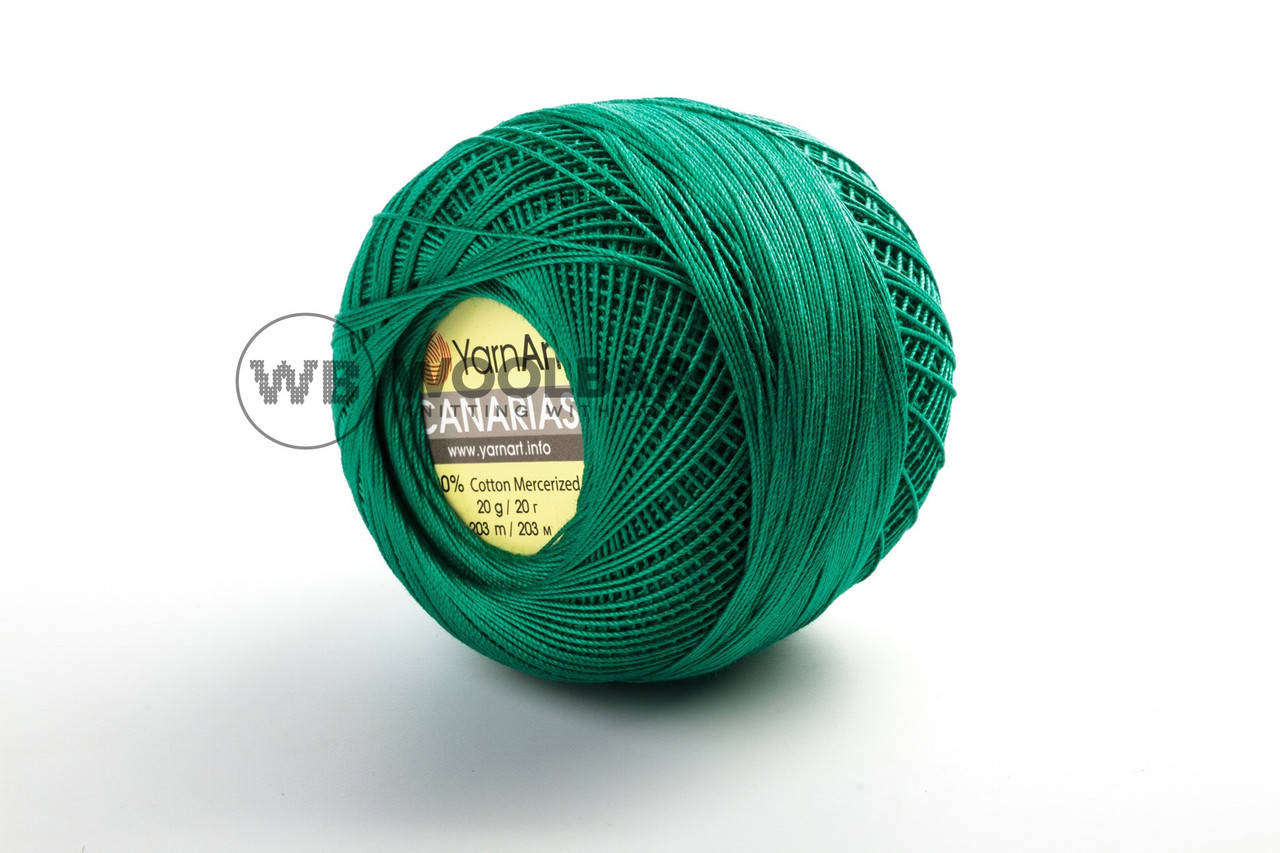 

Пряжа YarnArt Canarias 6334 изумруд