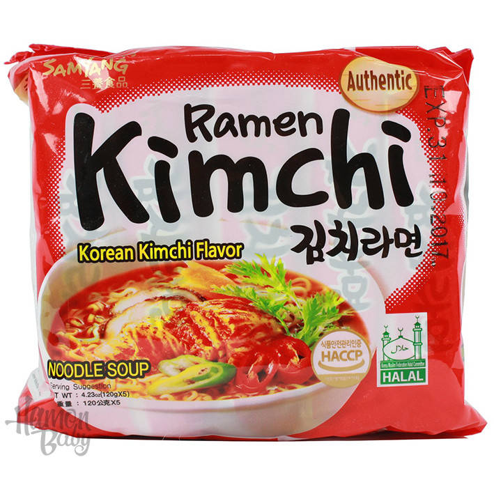 

Суп c лапшой рамен Кимчи, 120 г, ТМ Samyang, Южная Корея