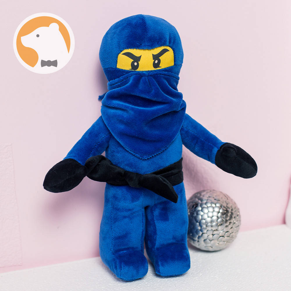 

Мягкая игрушка Джей Ниндзя Ниндзяго, синий, Голубой
