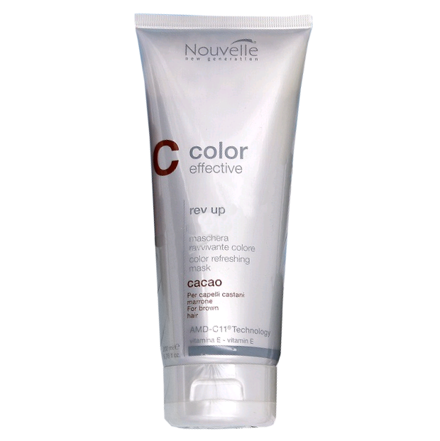 

Маска для поддержания цвета волос Nouvelle Rev Up Color Refreshing Cacao Какао 200 мл.