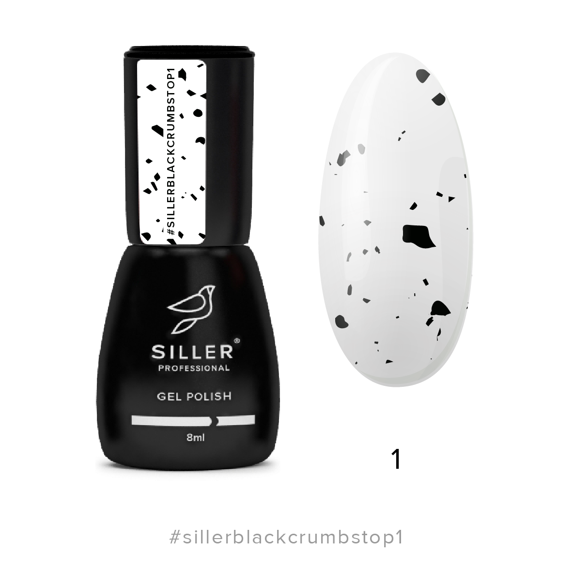 

Top Black Crumbs Siller Professional №01, 8мл