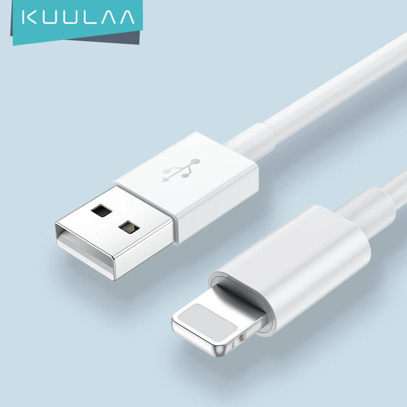 

Кабель USB - Apple Lightning (1m) 2.4 A Fast Charge дата провод быстрой зарядки и синхронизации для телефонов, Белый