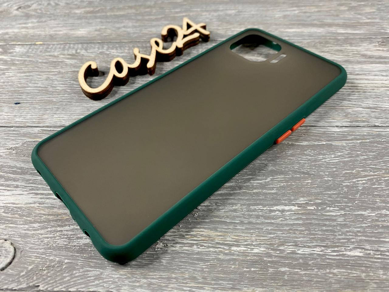 

TPU чехол накладка Matte Color Case (TPU) для OPPO Reno 4 Lite (6 цветов) зеленый