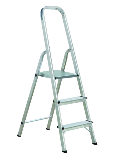 

Стремянка ELKOP ALW 403 алюминиевая, 3 ступени, 1253 мм (38327)