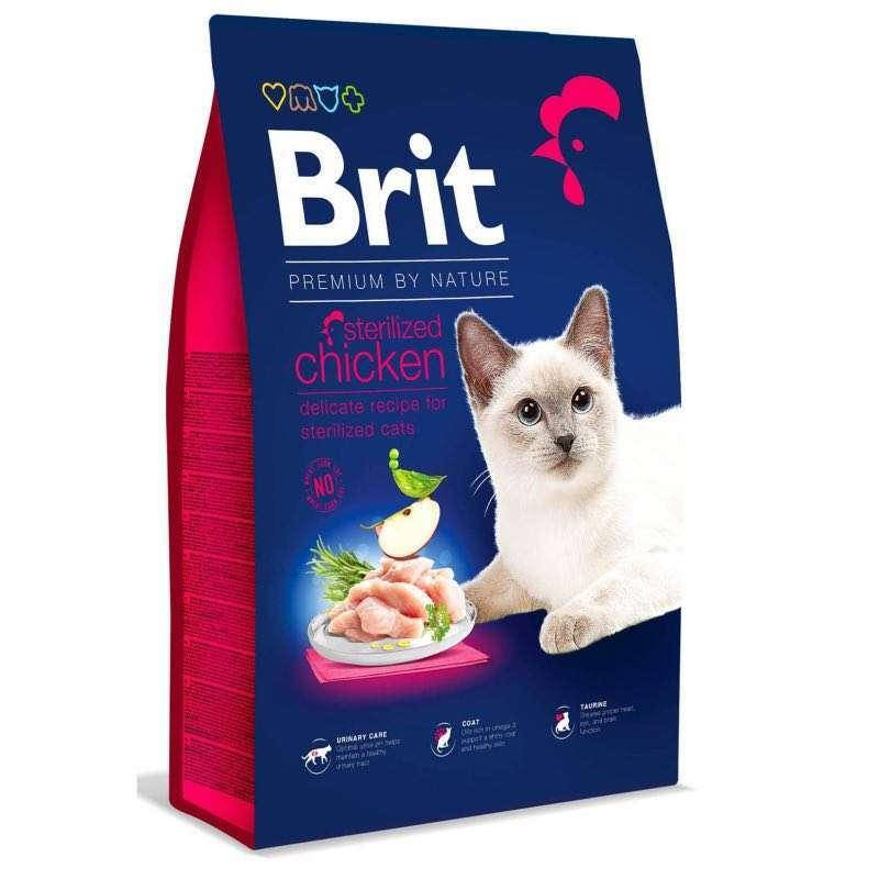 

Brit Premium Cat Sterilized для стерилизованных кошек и кастрированных котов 1.5