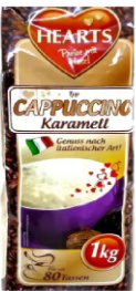 

Капучино Hearts Cappuccino Karamell 1кг (Германия) 4021155122252