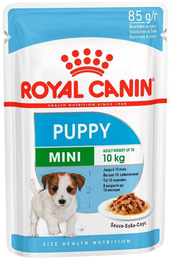 

Royal Canin Mini Puppy вологий корм для цуценят дрібних розмірів 0,085 кг